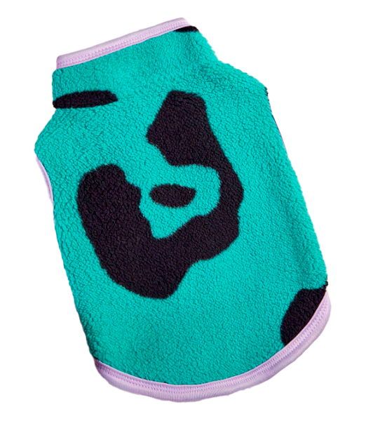 Chaqueta azul con negro